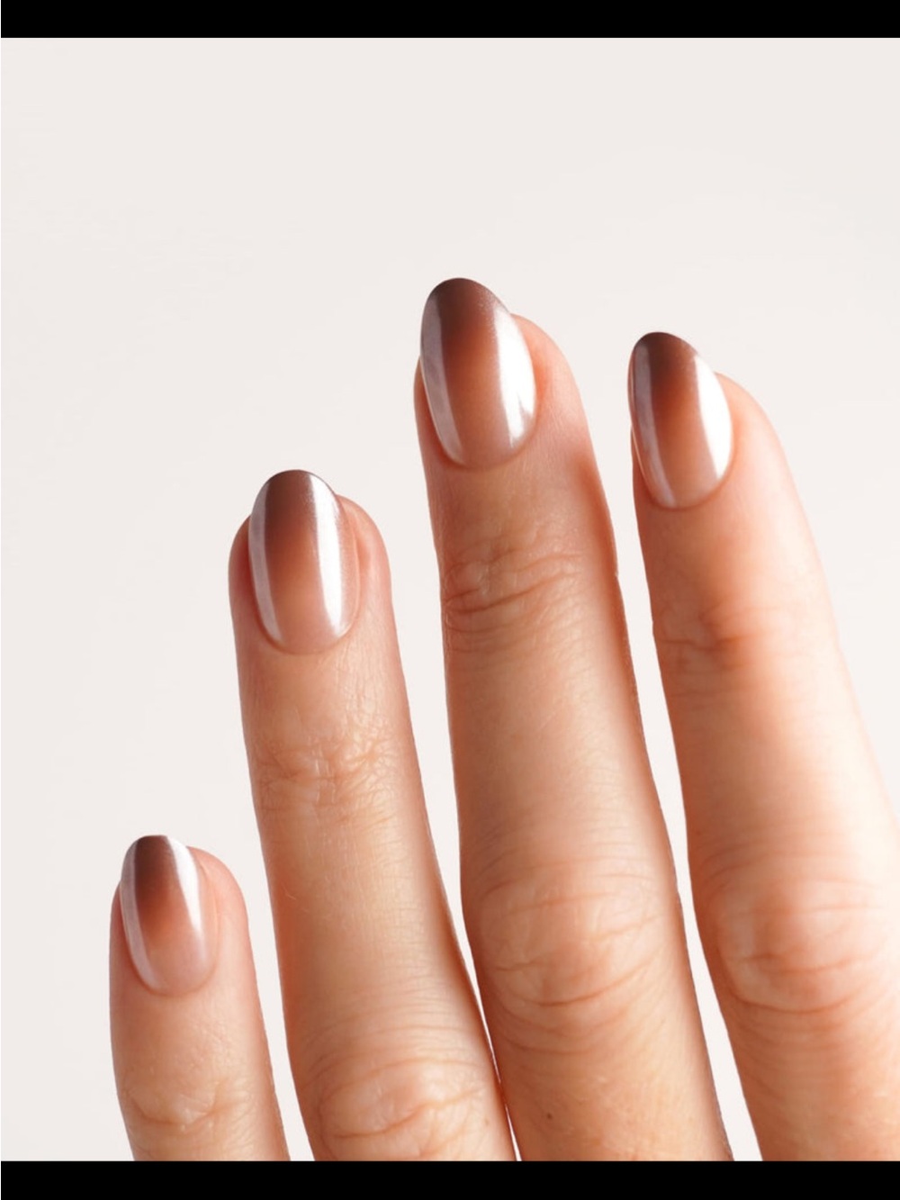 DooNails soft gel press-on nails in “Brownie,” short round